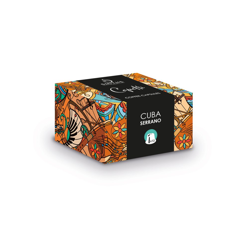 Cuba Serrano Capetti Biodegradable Coffee Capsules