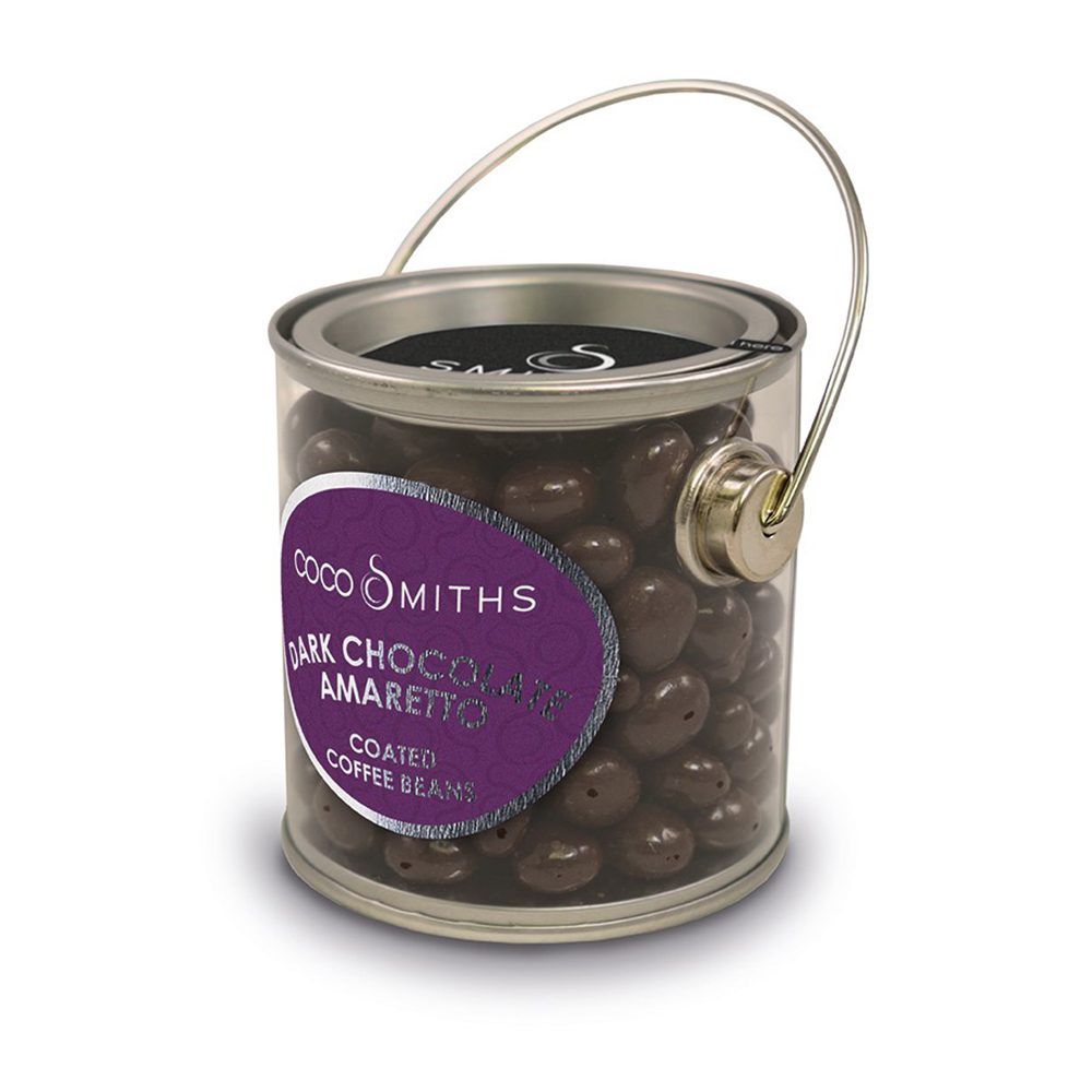 Dark Chocolate Amaretto Coated Coffee Beans