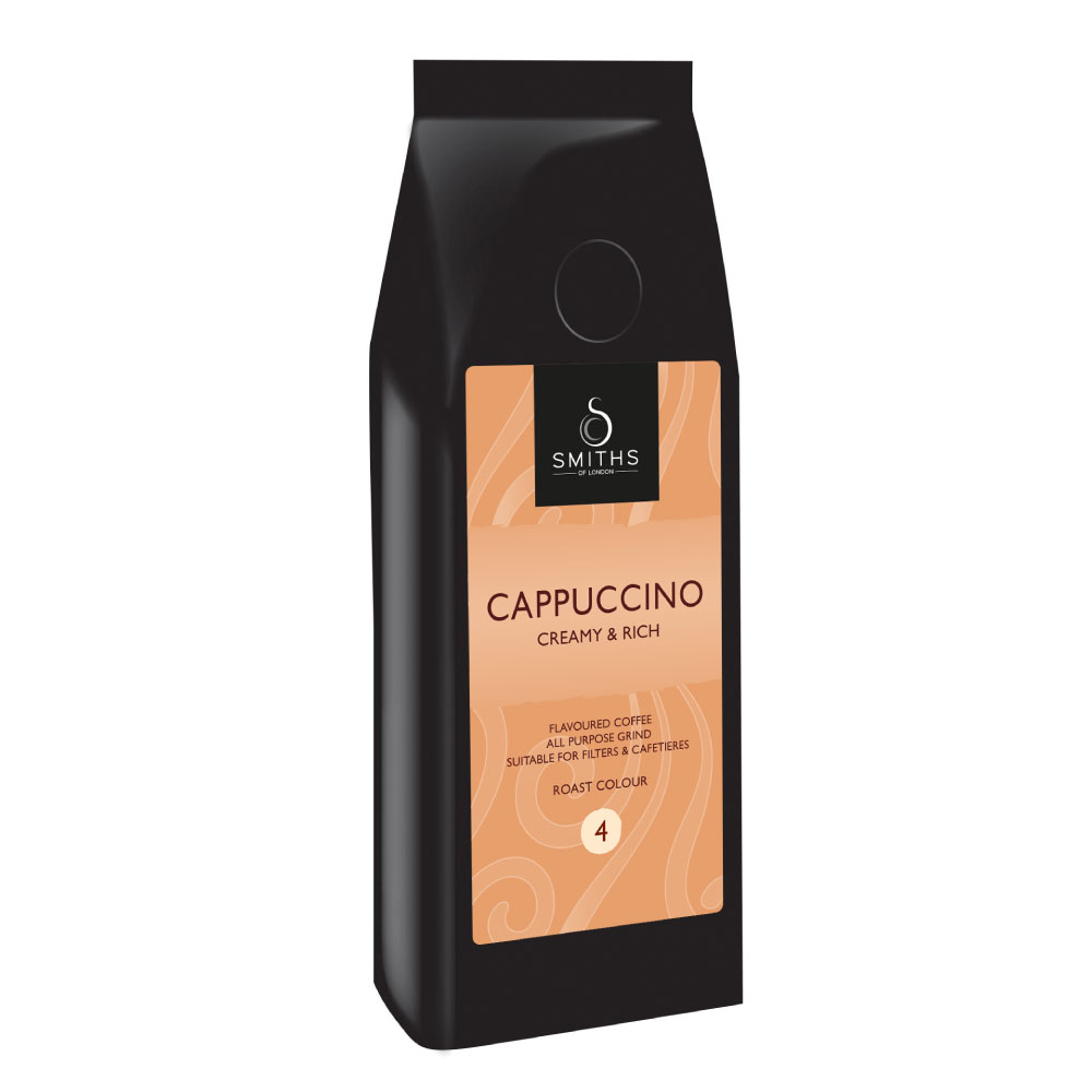 Cappuccino Flavoured Coffee, Smiths of London