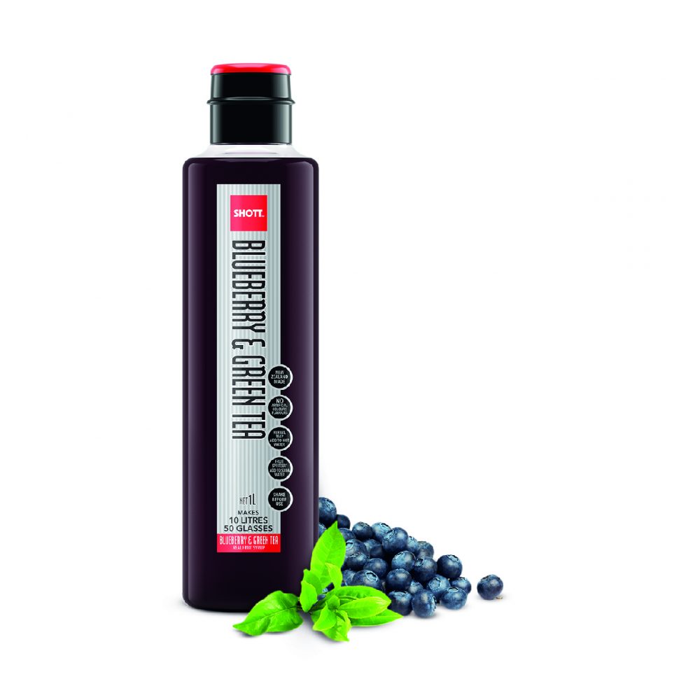 Shott Blueberry & Green Tea Syrup
