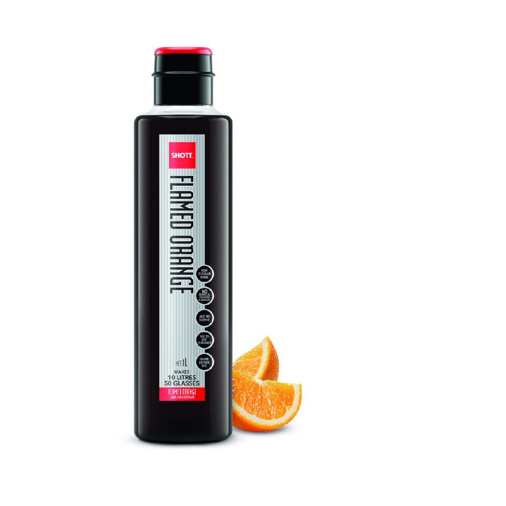 Shott Flamed Orange Syrup