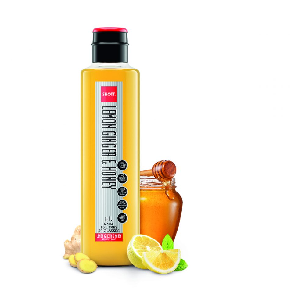 Shott Lemon Ginger & Honey Syrup