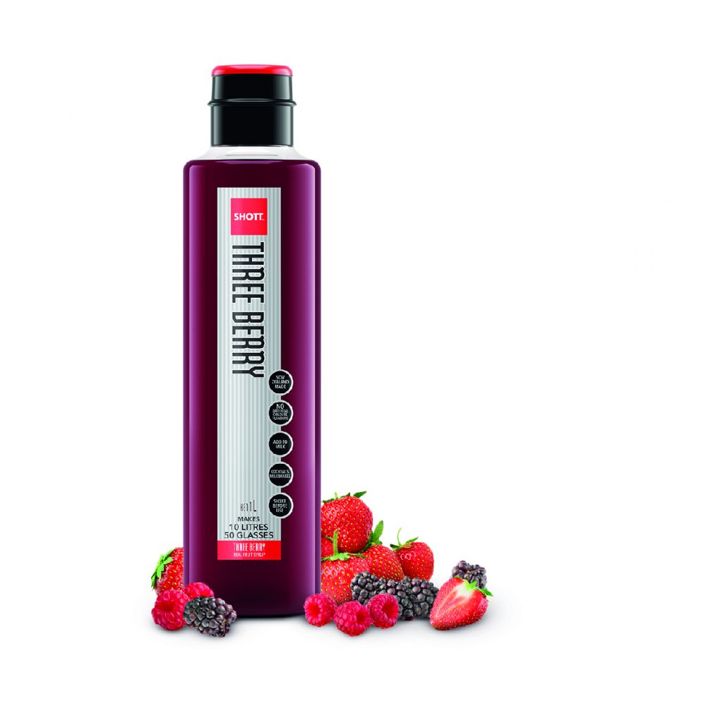 Shott Three Berry Syrup
