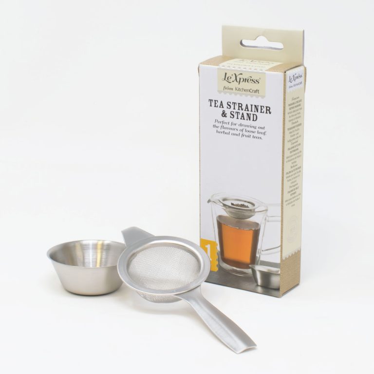 KitchenCraft Le'Xpress Tea Strainer & Stand