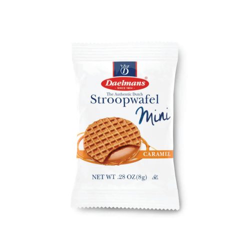 Daelmans Mini Stroopwafels, Caramel (Box of 200)