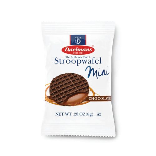 Daelmans Mini Stroopwafels, Chocolate (Box of 200)